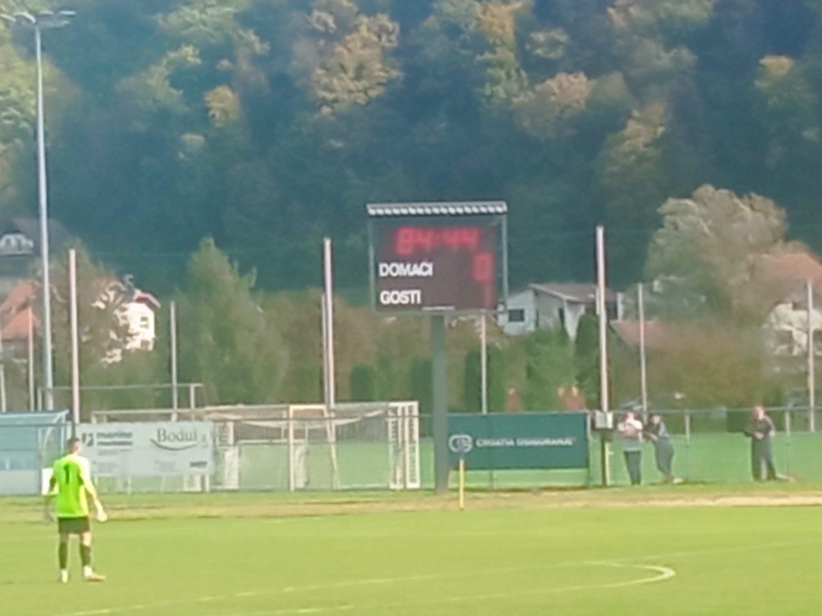 Mladost Zabok - Špansko 0:1 (10. kolo 4. NL Središte Zagreb)