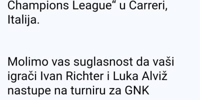 Poziv Dinama dvama igračima Španskog