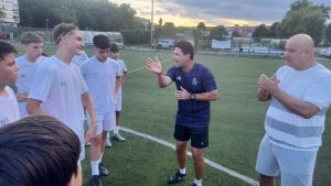 Roberto Rojas, bivši igrač Real Madrid vodio je kamp u Španskom (Foto: NK Špansko)