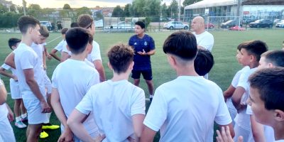 Roberto Rojas, bivši igrač Real Madrid vodio je kamp u Španskom (Foto: NK Špansko)