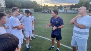Roberto Rojas, bivši igrač Real Madrid vodio je kamp u Španskom (Foto: NK Špansko)