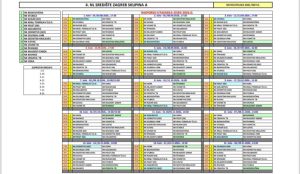 Raspored prvenstva 4. NL Središte Zagreb - Skupina A za sezonu 2026./2027.